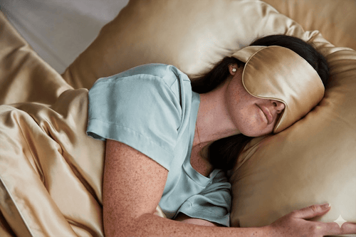 Dream Sleep Mulberry Silk Eye Mask – Adjustable and Hypoallergenic