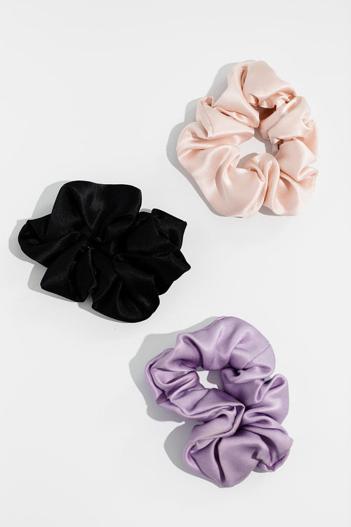 Mulberry Silk Scrunchie Set